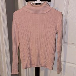 Villager Soft Pink Cowl Neck Sweater